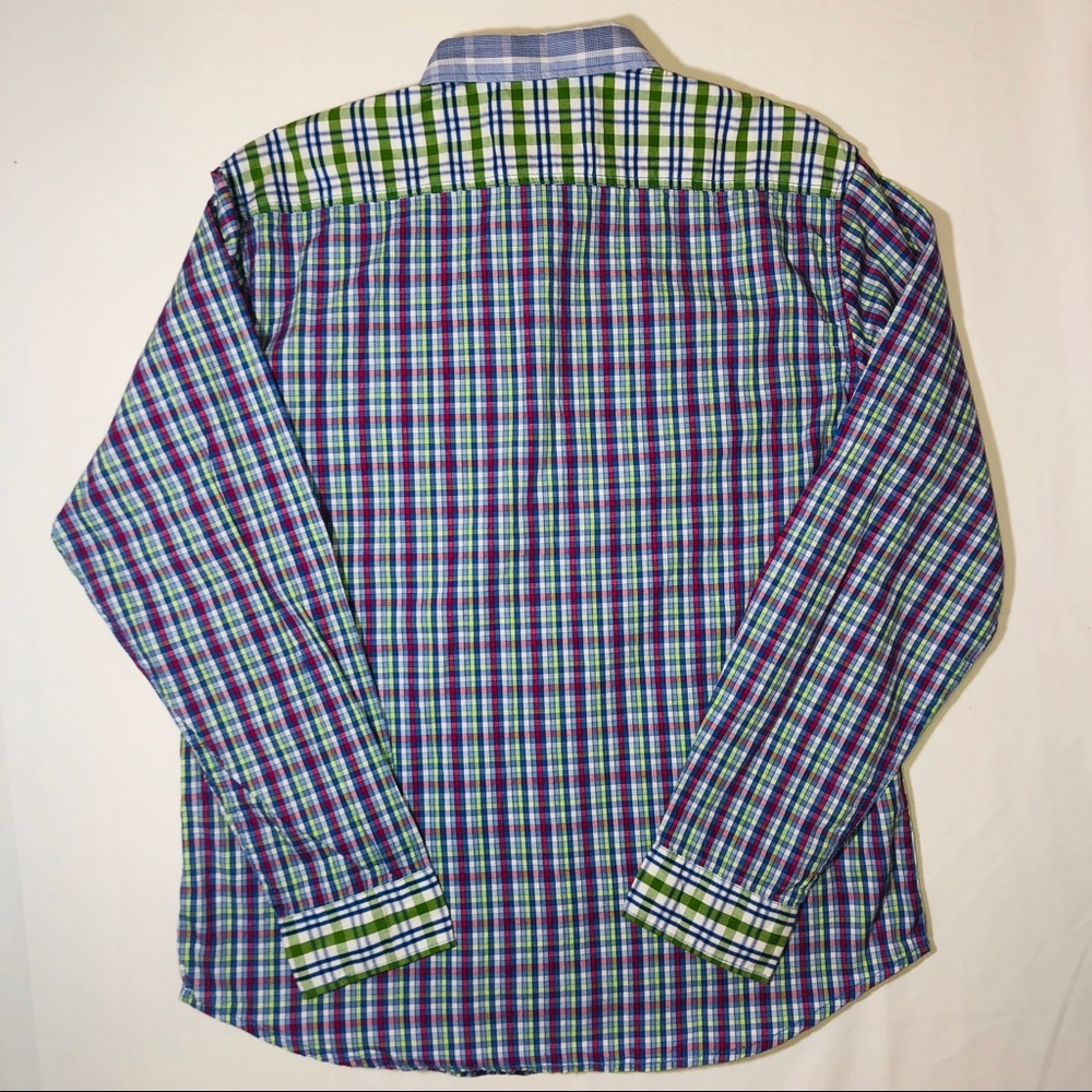 Desigual Patchwork Button Front Large - image 5